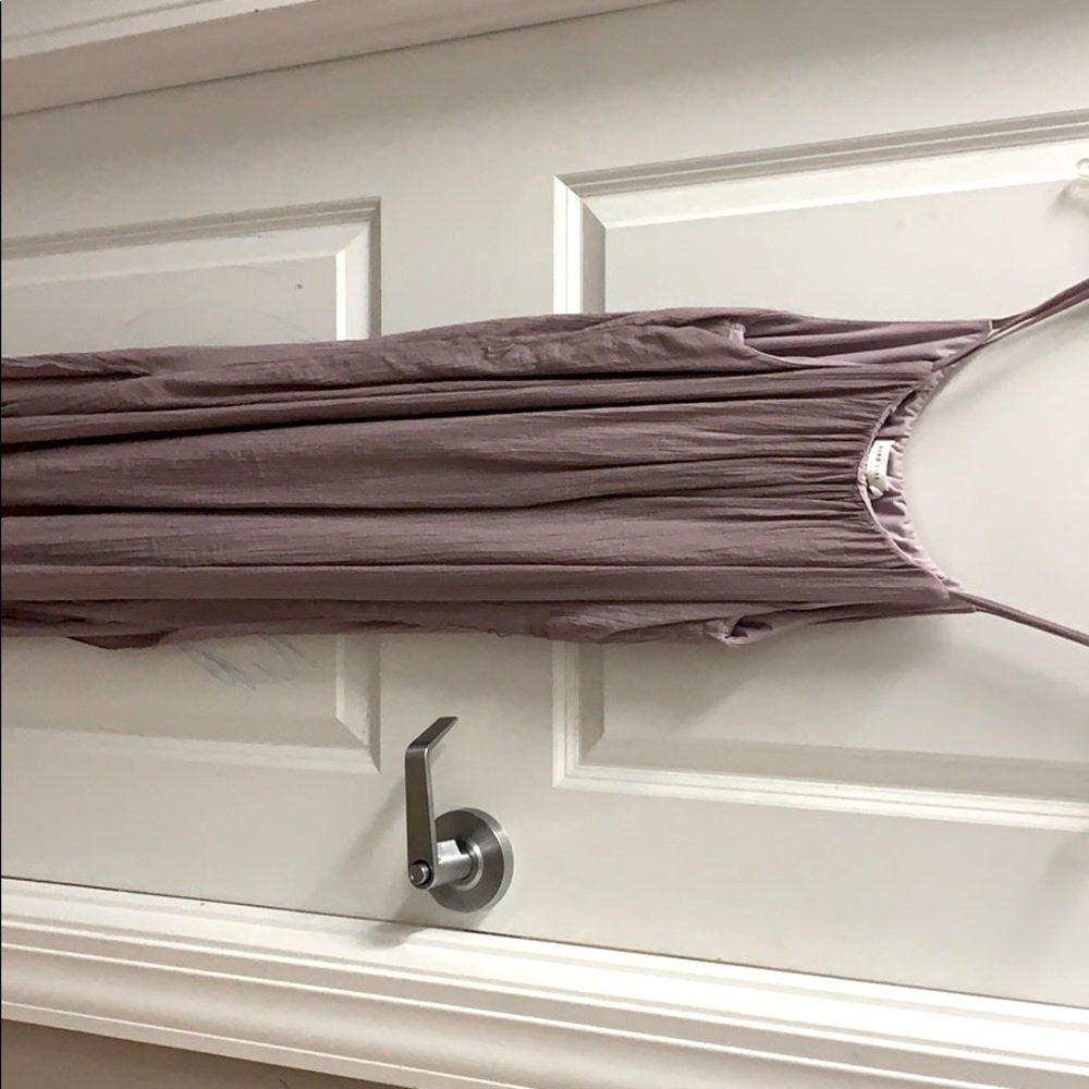 Light purple long dress